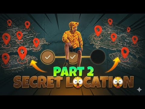 😱Top 8 secret location part 2 bgmi / pubg mobile promotion rank push ✅ ❌ All Hidden locations