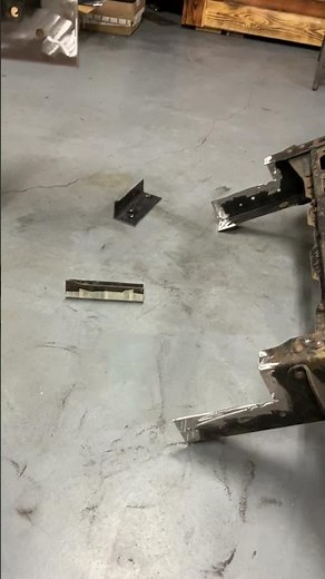 Ez chassis swap kit install on a 1955 Chevy pickup part 4