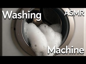 Satisfying Washing Machine ASMR: Hypnotic Spins & Soothing Suds for Ultimate Chill! 🌀🧼✨ ASMR