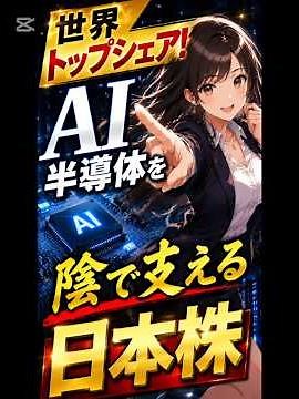 世界トップシェア！AI半導体を支えるTHK【6481】