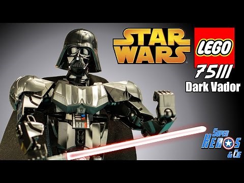 LEGO Star Wars DARK VADOR Buildable Figure 75111 Figurine Darth Vader Review