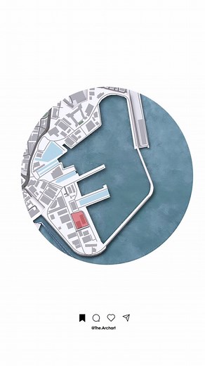 Shweta Hingane | Architecture & Design Educator on Instagram: "Quick Animation - Site Location📍 Software Used - Photoshop Illustration by @the.archart _________________________ #architectureart #dailypost #ilustracionarquitectonica #illustrationdaily #koozarch #archistudents #conceptdiagram #architectureillustration #geometriclicious #minimalhunter #minimalobsession #minimalzine #unusuallyminimal #conceptart #diagram #showitbetter #architecturestudent #9minimal7 #architektur #architektur