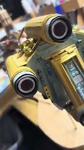 Paper Model Transformation into Working Machine #crafting #engineering