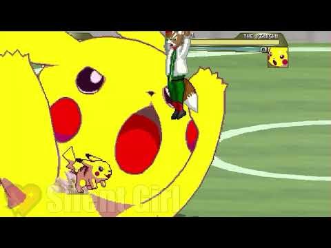 REQUESTED BY ‪@jorgecortez1130‬: Fox McCloud (DarkWolf13) vs Pikachu - Mugen Battle
