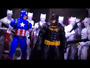 My Custom Marvel Legends Style Batman Action Figure Showcase/Review | Mezco, Mcfarlane DC Multiverse