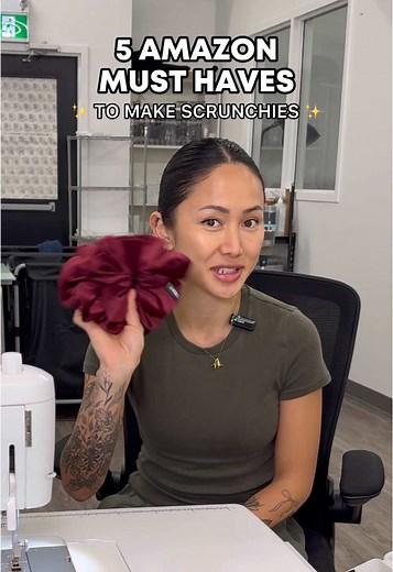 Essential Tools for Making XXL Scrunchies at Home