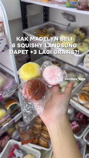 ayooo borong squishy bingbing sekarang mumpung stok freenya masih ada!😍 #squishy #mainananak #mainanviral #cocoleletoys