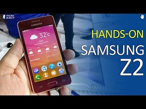 Samsung Z2 Hands-on Overview with look at Tizen OS, Gaming