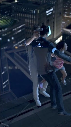 Dying (Self-Sacrifice) to Save Her in Detroit: Become Human #2 #shorts