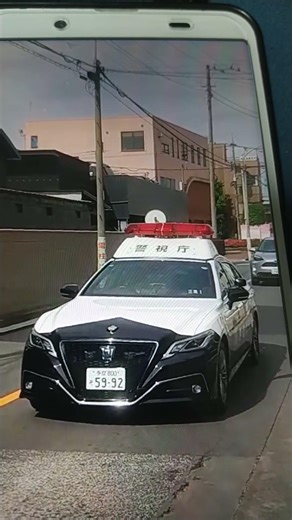 パトカー “59-92” 2026 05 08(金)08:20 三鷹