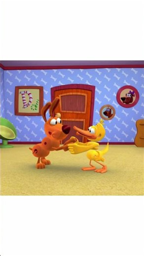 Dog's having a party! #games #food #wordworld