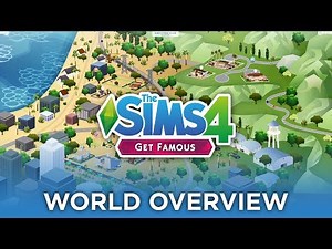 Del Sol Valley World Overview/Review! (Get Famous) 🌎 — The Sims 4 News & Info