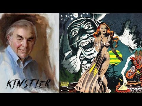 HAUNTED THRILLS Archive Video Part One: Pre-Code HORROR COMICS Master Everett Raymond Kinstler