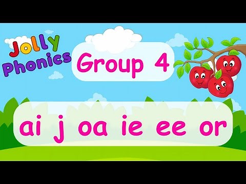Jolly Phonics Group 4: Your First Steps to Reading Success!
