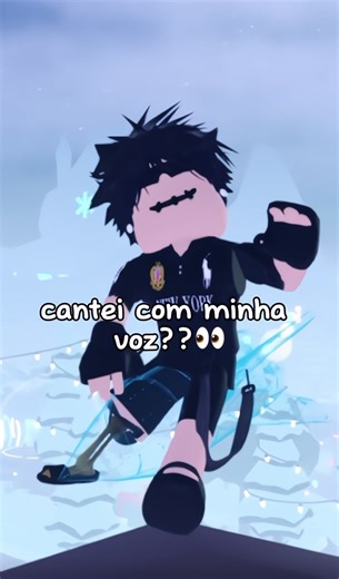 Cantando Com Minha Voz no Roblox