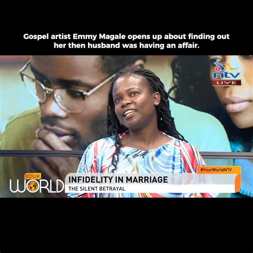 Gospel artist Emmy Magale opens up about finding out her then husband was having an affair. Emmy: I even took his other woman on a date, begging her to stop. #YourWorldNTV | NTV Kenya