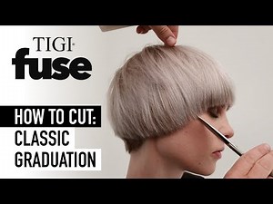 How to: Cut a Classic Graduation Haircut | Cut Technique | TIGI FUSE