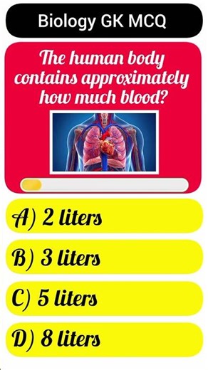 Biology GK questions and answers #biology #gkquiz
