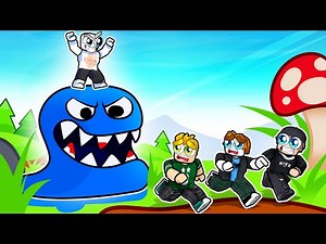 Becoming the BIGGEST SLIME in Roblox Super Slime Simulator