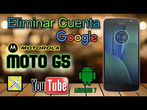 Motorola G5, Remove Google Account, New Method 2024
