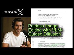 Pairless Image Editing with VLM-Guided Diffusion