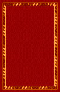 Chinese vertical frame border. vector illustration element. Chinese...