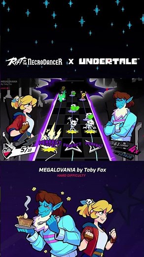 Rift of the NecroDancer: MEGALOVANIA Gameplay #undertale #rhythmgame #gaming #gameplay