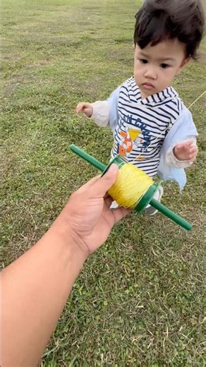 Flying the kite high in the air and then racing it with my daughter holding the kite string was s...
