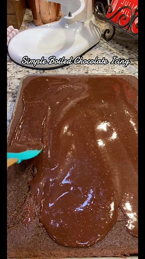 Old Fashioned Boiled Chocolate Icing Recipe