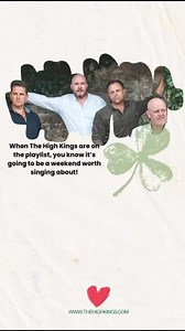 9.8K views · 308 reactions | #playlist #Spotify #pandora #music | The High Kings | Facebook