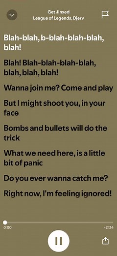 Get Jinxed Lyrics from Arcane: Full Song Experience