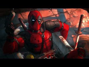 Deadpool taking rest 4k Live Wallpaper