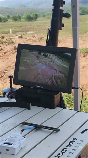 Test-flying a fiber-optic drone #DroneFiber #Drone