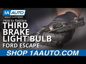 How to Replace Third Brake Light Bulb 08-12 Ford Escape