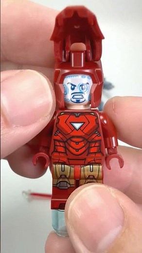 LEGO Iron Man & War Machine VS Hammer Drones | LEGO 76320 Set | LEGO Iron Man 2 | Review #Shorts