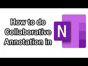 How to Do Collaborative Annotation in Microsoft OneNote for Online or Blended Classrooms