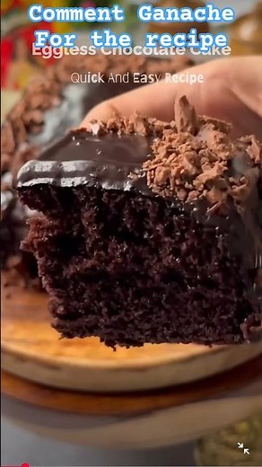 Baking Hack No. 3 Eggless chocolate Cake without Buttermilk & Vinegar #chocolatecake #bakery #shorts