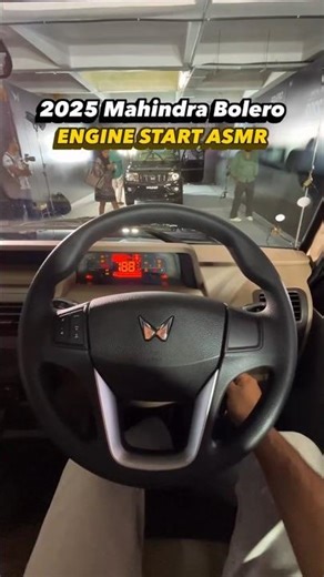 Mahindra Bolero 2025 Engine Start ASMR | Real Diesel Sound 🔥