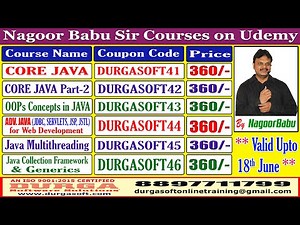 Nagoor Babu Sir Courses on Udemy