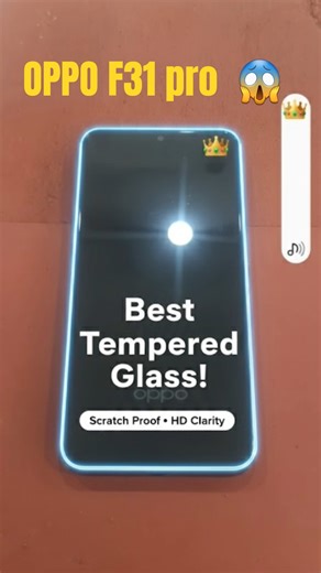 OPPO F31 pro tempered glass screen protector ￼ #shorts #shortvideo #viralshorts #oppo #android