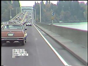 Driving On WA SR-520 East In 1983 (Seattle, Bellevue, Redmond)
