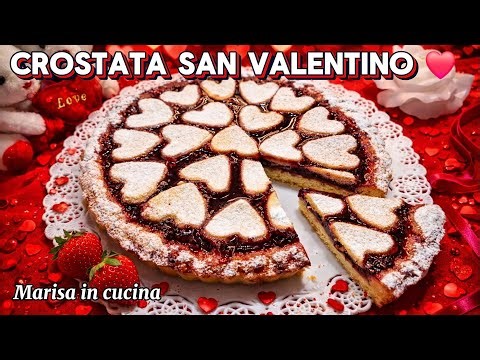 VALENTINE'S DAY TART WITH BUTTER-FREE SHORTCRUST PASTRY: QUICK AND EASY