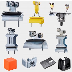 [Hot Item] PVC C30 End Cable Clip for C Rail Cable Festoon System Track Cable