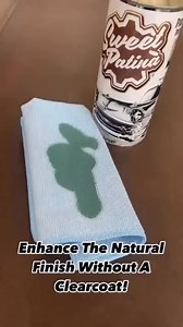 Looking for a way to Enhance, Protect and Preserve that unique patina without a Clearcoat?? Wanting to maintain a matte finish and keep the natural texture of the worn and weathered finish? Our Sweet Patina “Sauce” is the answer! The #1 Patina Preserver On The Planet! Sweet Patina “Sauce” is an oil based product with over 20 proprietary ingredients. - Easy Wipe On/ Wipe Off Application Process. - Provides a matte finish to maintain a natural look. - Water Resistant/ Water Repellant - Helps Inhib