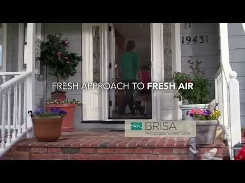 Brisa Retractable Screen Doors