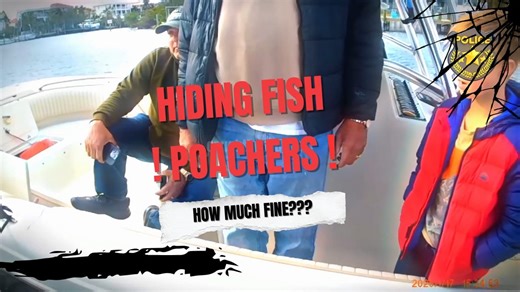 Poachers caught by the FWC Officer lying and hiding fish. #boatramp #cops #viral #foryou #videos | Boating Ramp