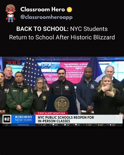 After a major blizzard forced New York City schools to close, students are finally heading back into classrooms — a reminder of how resilient teachers, students, and school communities truly are. Snow days may pause learning, but great classrooms quickly rebuild momentum, routine, and engagement once students return. That’s where Classroom Hero helps. With easy-to-use classroom management, daily engagement tools, and positive behavior tracking, teachers can re-energize their classrooms after dis