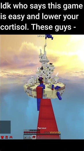 Ts has levels 💀 #minecraft #bedwars