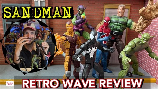 Sandman Wave Marvel Legends Retro Review: Complete Breakdown