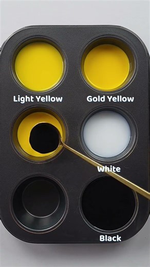 The Magic of Color Mixing - Color Mixing Basics for Beginners # #asmr #colormixing #satisfying